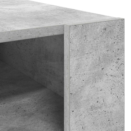 Kaffeebord Betonggrå 66 x 53 x 45 cm Konstruerat trä