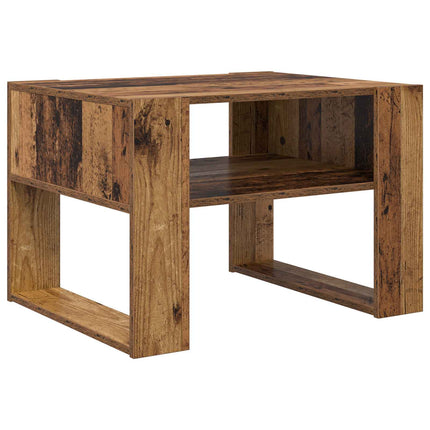 Kaffeebord Gammalt trä 66 x 53 x 45 cm Konstruerat trä