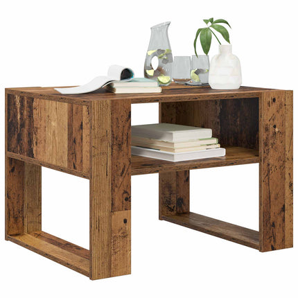 Kaffeebord Gammalt trä 66 x 53 x 45 cm Konstruerat trä