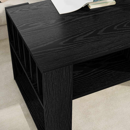 Kaffeebord Svart Ek 92 x 49,5 x 45 cm Konstruerat trä
