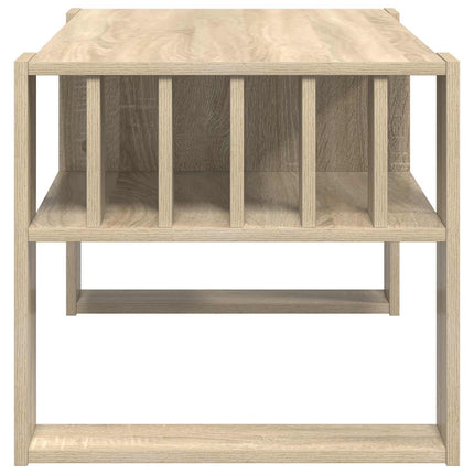 Kaffeebord Sonoma-ek 92 x 49,5 x 45 cm Konstruerat trä