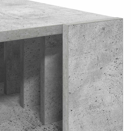 Kaffeebord Betonggrå 92 x 49,5 x 45 cm Konstruerat trä