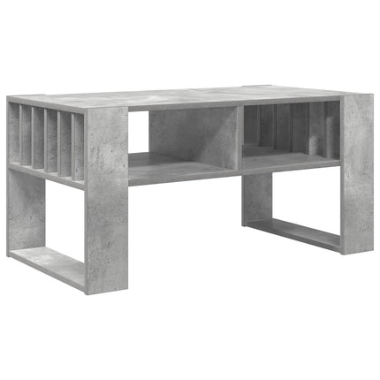 Kaffeebord Betonggrå 92 x 49,5 x 45 cm Konstruerat trä