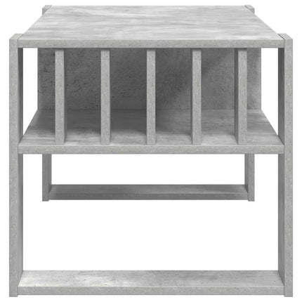 Kaffeebord Betonggrå 92 x 49,5 x 45 cm Konstruerat trä