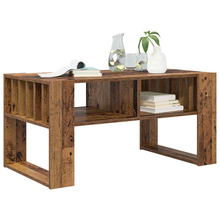 Kaffeebord Gammalt trä 92 x 49,5 x 45 cm Konstruerat trä