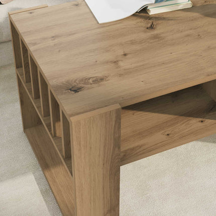 Kaffeebord Artisan Ek 92 x 49,5 x 45 cm Konstruerat trä