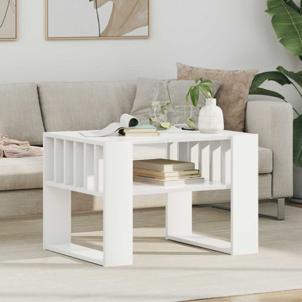 Kaffeebord Vit 66 x 49,5 x 45 cm Konstruerat trä