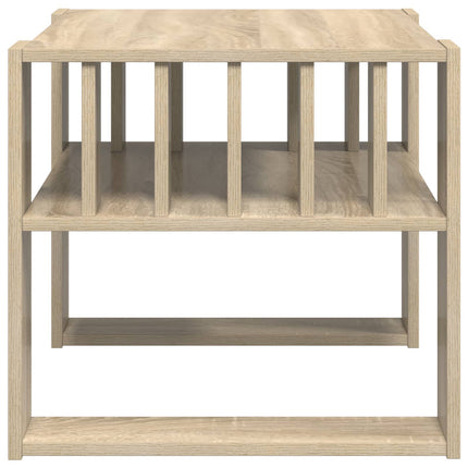 Kaffeebord Sonoma-ek 66 x 49,5 x 45 cm Konstruerat trä