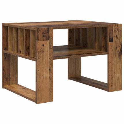 Kaffeebord Gammalt trä 66 x 49,5 x 45 cm Konstruerat trä