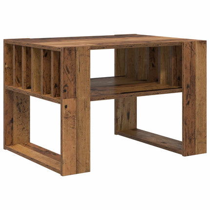 Kaffeebord Gammalt trä 66 x 49,5 x 45 cm Konstruerat trä