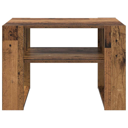 Kaffeebord Gammalt trä 66 x 49,5 x 45 cm Konstruerat trä