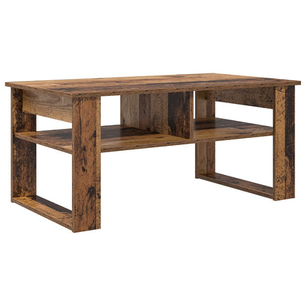 Kaffeebord Gammalt trä 96 x 54 x 44 cm Konstruerat trä