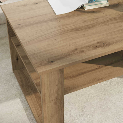 Kaffeebord Artisan Ek 96 x 54 x 44 cm Konstruerat trä