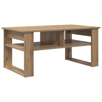 Kaffeebord Artisan Ek 96 x 54 x 44 cm Konstruerat trä