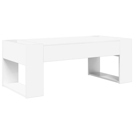 Kaffeebord Vit 110 x 50 x 41 cm Konstruerat trä