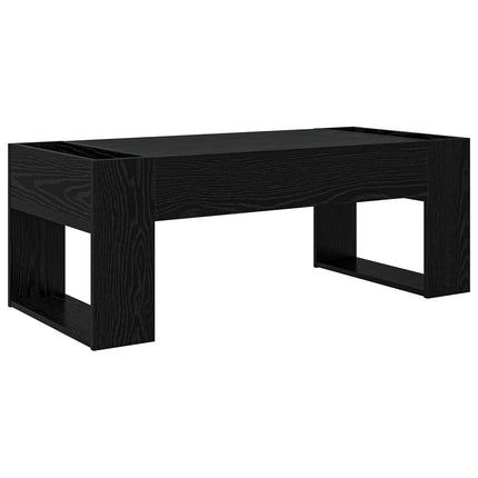 Kaffeebord Svart Ek 110 x 50 x 41 cm Konstruerat trä