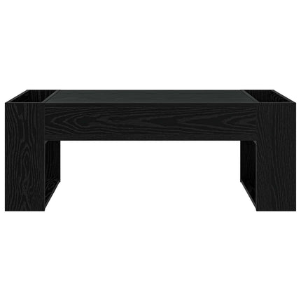 Kaffeebord Svart Ek 110 x 50 x 41 cm Konstruerat trä