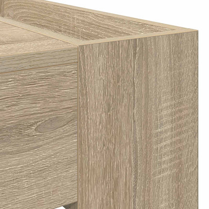 Kaffeebord Sonoma-ek 110 x 50 x 41 cm Konstruerat trä