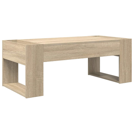Kaffeebord Sonoma-ek 110 x 50 x 41 cm Konstruerat trä
