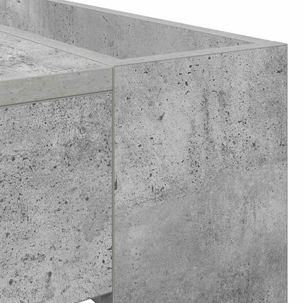 Kaffeebord Betonggrå 110 x 50 x 41 cm Konstruerat trä