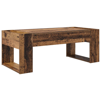 Kaffeebord Gammalt trä 110 x 50 x 41 cm Konstruerat trä