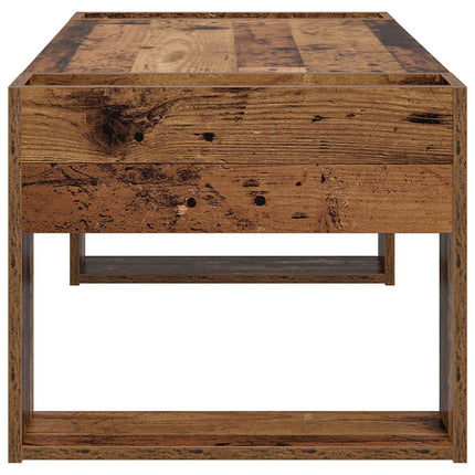 Kaffeebord Gammalt trä 110 x 50 x 41 cm Konstruerat trä