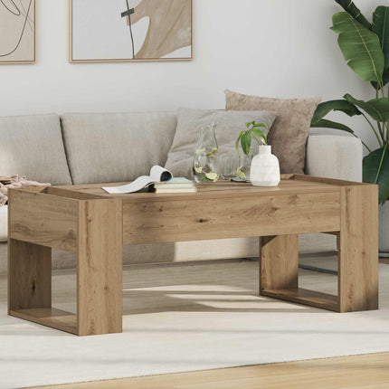 Kaffeebord Artisan Ek 110 x 50 x 41 cm Konstruerat trä
