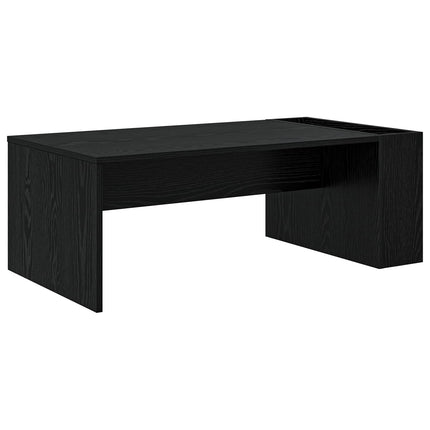 Kaffeebord Svart Ek 95 x 50 x 34 cm Konstruerat trä