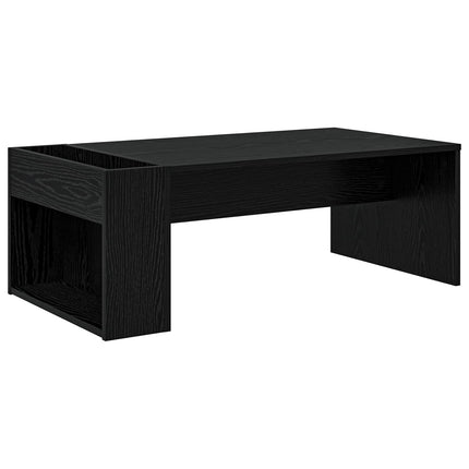 Kaffeebord Svart Ek 95 x 50 x 34 cm Konstruerat trä