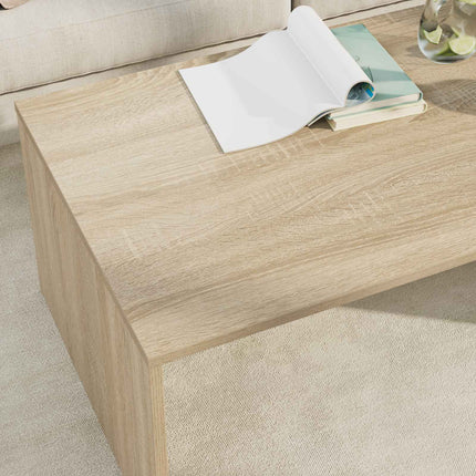 Kaffeebord Sonoma-ek 95 x 50 x 34 cm Konstruerat trä