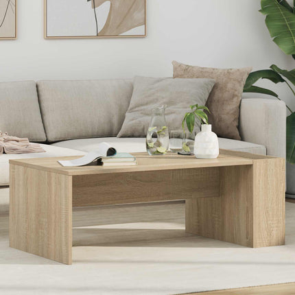 Kaffeebord Sonoma-ek 95 x 50 x 34 cm Konstruerat trä