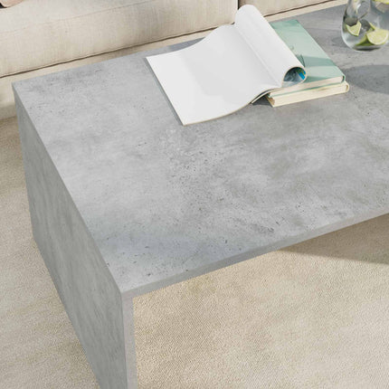 Kaffeebord Betonggrå 95 x 50 x 34 cm Konstruerat trä
