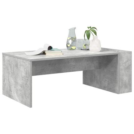 Kaffeebord Betonggrå 95 x 50 x 34 cm Konstruerat trä
