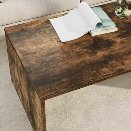 Kaffeebord Rökt ek 95 x 50 x 34 cm Konstruerat trä