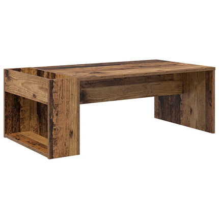 Kaffeebord Gammalt trä 95 x 50 x 34 cm Konstruerat trä