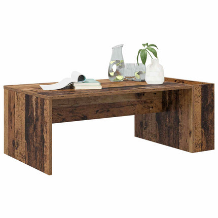 Kaffeebord Gammalt trä 95 x 50 x 34 cm Konstruerat trä