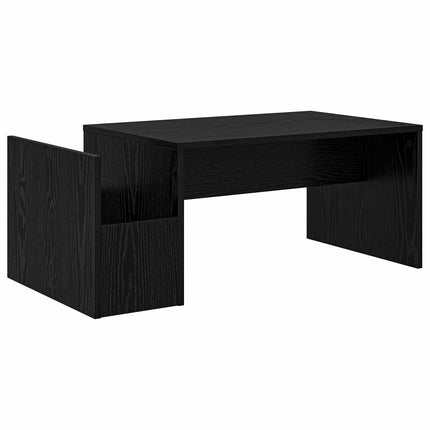 Kaffeebord Svart Ek 90 x 45 x 35 cm Konstruerat trä