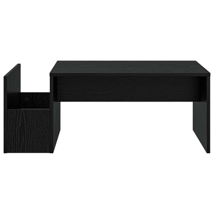 Kaffeebord Svart Ek 90 x 45 x 35 cm Konstruerat trä