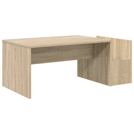 Kaffeebord Sonoma-ek 90 x 45 x 35 cm Konstruerat trä