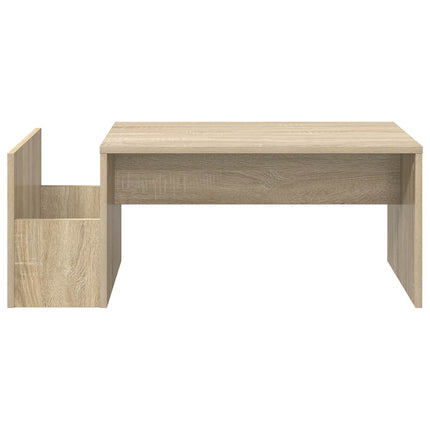 Kaffeebord Sonoma-ek 90 x 45 x 35 cm Konstruerat trä