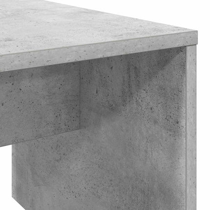 Kaffeebord Betonggrå 90 x 45 x 35 cm Konstruerat trä