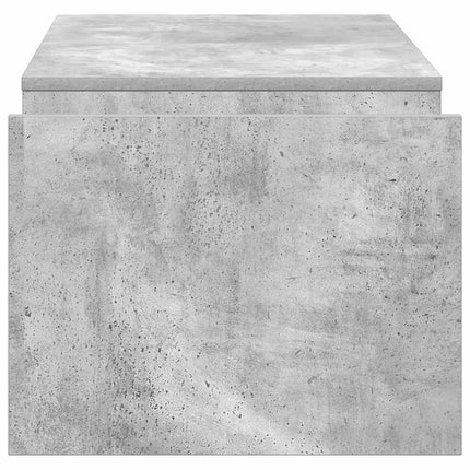 Kaffeebord Betonggrå 90 x 45 x 35 cm Konstruerat trä