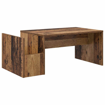 Kaffeebord Gammalt trä 90 x 45 x 35 cm Konstruerat trä