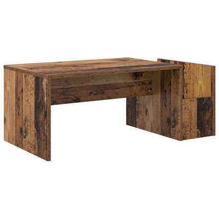 Kaffeebord Gammalt trä 90 x 45 x 35 cm Konstruerat trä