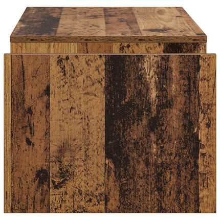 Kaffeebord Gammalt trä 90 x 45 x 35 cm Konstruerat trä