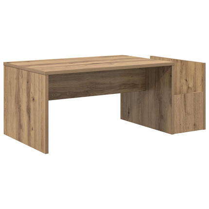 Kaffeebord Artisan Ek 90 x 45 x 35 cm Konstruerat trä