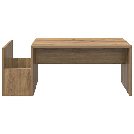 Kaffeebord Artisan Ek 90 x 45 x 35 cm Konstruerat trä