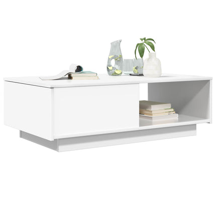 Kaffeebord Vit 95 x 55 x 31 cm Konstruerat trä
