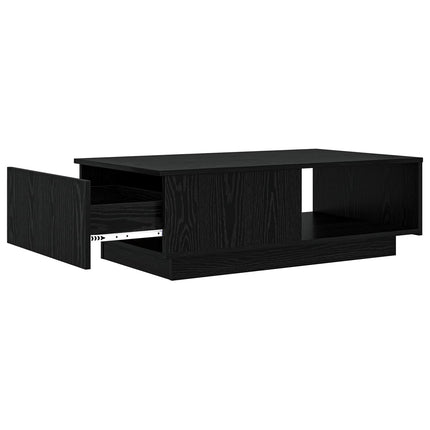 Kaffeebord Svart Ek 95 x 55 x 31 cm Konstruerat trä