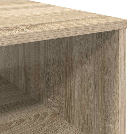 Kaffeebord Sonoma-ek 95 x 55 x 31 cm Konstruerat trä